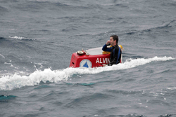 Ronnie Whims during recovery of DSV Alvin.