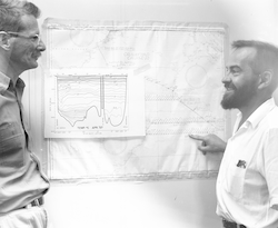 Metcalf and Fuglister looking at plot of Crawford 10.