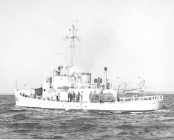 Coast Guard vessel General Green underway