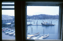 View of Eel Pond from the MBLWHOI Library.