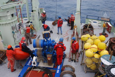 First mooring deployment during OSNAP project.
