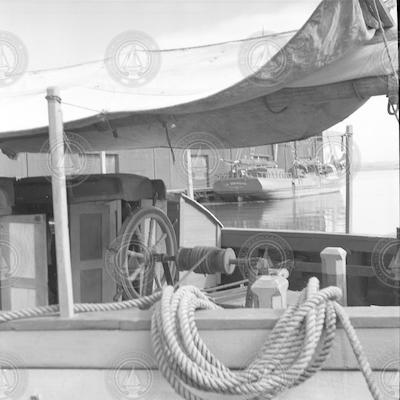 Trading schooners in San Juan.