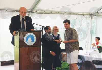 John Farrington, Bob Gagosian, Judy McDowell and Kelsey Jordahl.