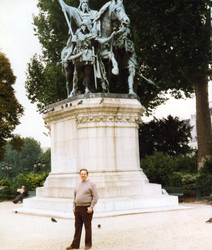 Don Koelsch at Luxembourg Gardens, Paris.