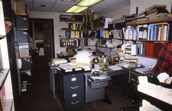 Research library in Clark 135.