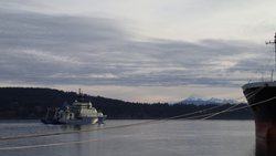 R/V Neil Armstrong underway off Anacortes, Washington.