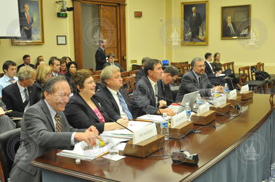 Panel of experts gathered to testify before the congressional hearing.