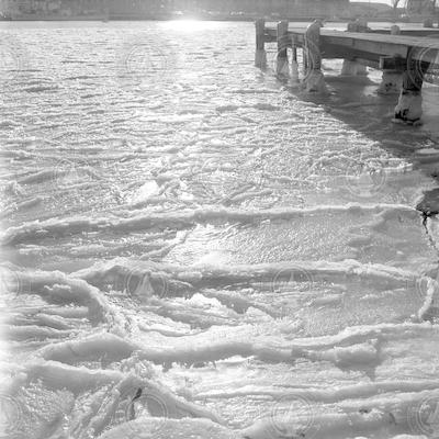 Ice on Little Harbor.