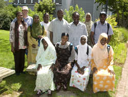 Hauke Kite-Powell hosting Zanzibar visitors.