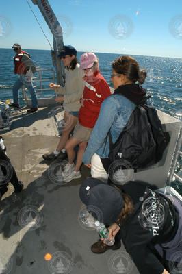 2004 Ocean Science Journalism Fellow aboard Tioga.