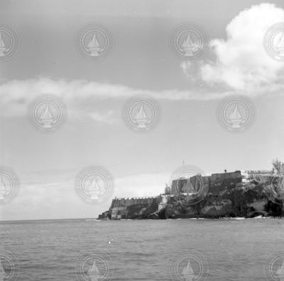 El Morro fort from the sea.