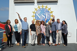 NSF associates group photo on board R/V Sikuliaq.