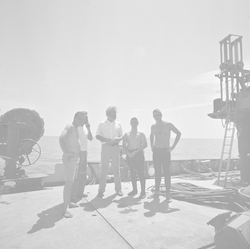 Group on deck of Chain