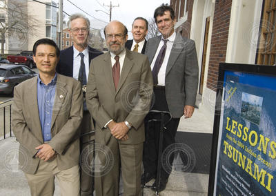 Group shot at Morss Colloquium 1, Tsunami Lessons.