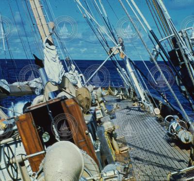 Deck view of the Atlantis