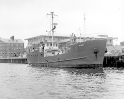 Gosnold at dock in Woods Hole