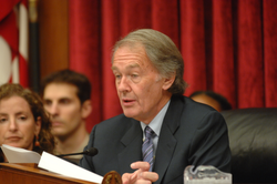 Subcommittee chairman Rep. Edward Markey (D-Mass.) speaking.