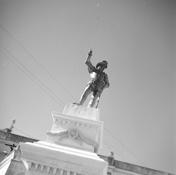 Statue of Ponce de Leon in San Juan.