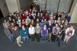 International Invasive Sea Squirt Conference group photo.