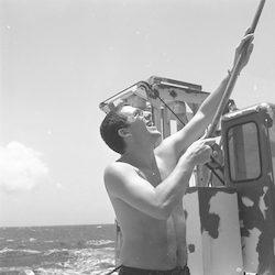 John Crocker on the Atlantis II.