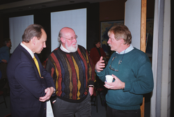 Jake Peirson, John Farrington, and Barrie Walden