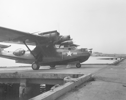 PBY after landing