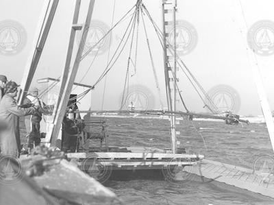 Raft on Great Harbor, Woods Hole