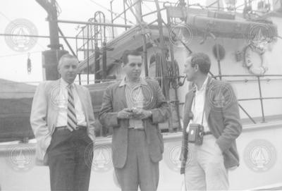 Ronald Veeder, James Flanagan and Jan Hahn