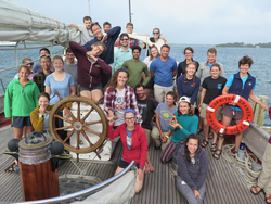 MIT-WHOI Joint Program students returning from Jake Peirson Summer Cruise.
