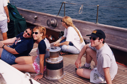 Departure of the 2002 MIT-WHOI Joint Program SEA cruise.