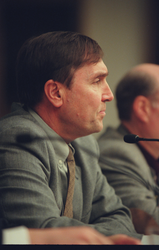 Don Anderson testifying before a US Senate committee