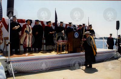 Dignitaries at Commencement