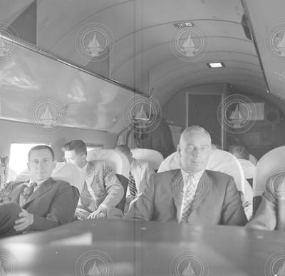 UN Congress onboard DC-3.