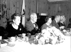 Alfred Redfield at his 75th birthday party in Smith's Old Surry Room