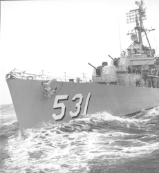 View of the USS Hazelwood from Atlantis II