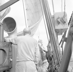 Setting sail during Caryn cruise 46.