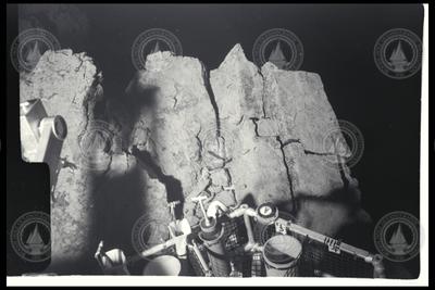 Angular rock columns