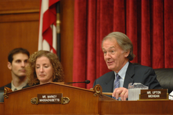 Subcommittee chairman Rep. Edward Markey (D-Mass.) speaking.