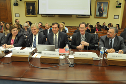 Panel of experts gathered to testify before the congressional hearing.