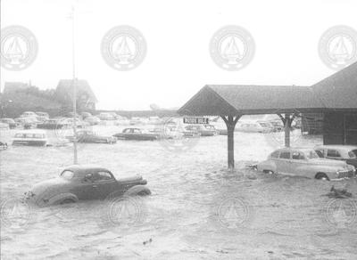 RR Station, Woods Hole, Hurricane Carol