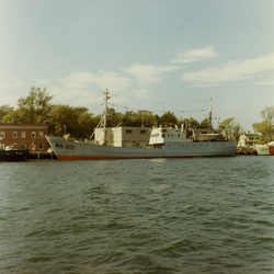 U.S.S.R.'s Albatros at U.S. Coast Guard Base in Woods Hole.