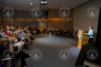 Susan Avery giving her opening remarks during the Colloquium.