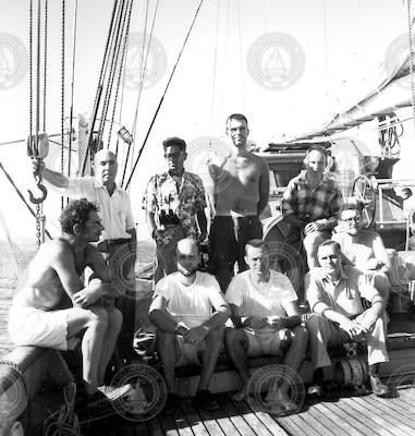 Shipboard group aboard Atlantis