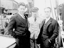 Albert Parr, Thomas Kelley, and Yurgse Olsen on Atlantis