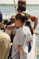 Departure of the 2001 MIT-WHOI Joint Program SEA cruise.