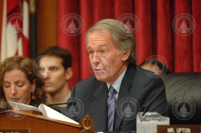 Subcommittee chairman Rep. Edward Markey (D-Mass.) speaking.