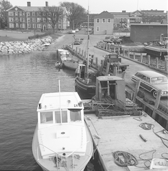 Fisheries dock.