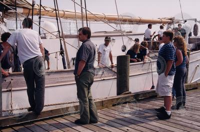 Departure of the 2002 MIT-WHOI Joint Program SEA cruise.