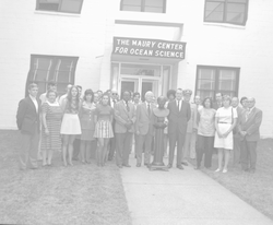 John Brackett Hersey and others at Maury Center