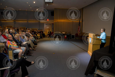 Susan Avery giving her opening remarks during the Colloquium.